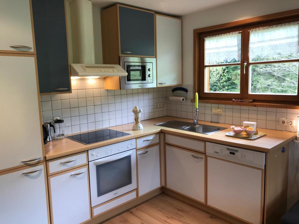 Ferienwohnung Morgentau Am Rande Der Wildnis Sibratsgfall ภายนอก รูปภาพ