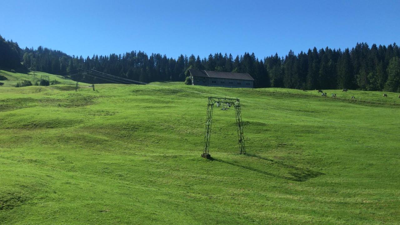 Ferienwohnung Morgentau Am Rande Der Wildnis Sibratsgfall ภายนอก รูปภาพ