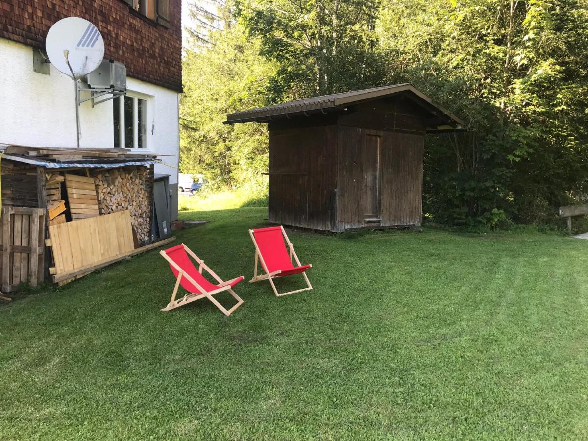 Ferienwohnung Morgentau Am Rande Der Wildnis Sibratsgfall ภายนอก รูปภาพ
